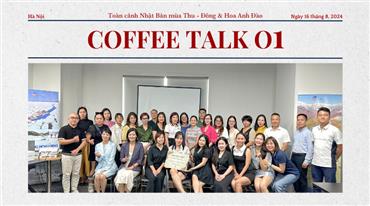 Coffee Talk 01: Toàn cảnh Nhật Bản Thu - Đông & Hoa anh đào 2025